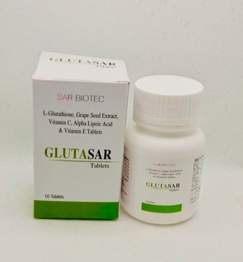 Glutathion Vitamin C, E, Biotin & Grape Seed Extract, alpha Lipolic acid,