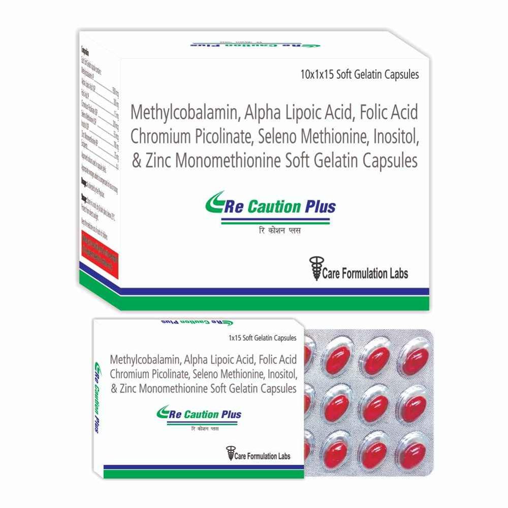 Methylcobalamin Ip 1500 Mcg Alpha Lipoic Acid Usp 200 Mg Folic Acid Ip 1.5 Mg Chromium Picolinate Usp 200 Mcg Seleno Methionine Usp 55 Mcg Inositol Usp 100 Mg Zinc Monomethionine Bp 25 Mg  Soft Gelatin Capsule - Drug Type: General Medicines