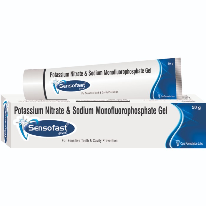 Potassium Nitrate & Sodium Monofluorophosphate  Gel - Drug Type: General Medicines