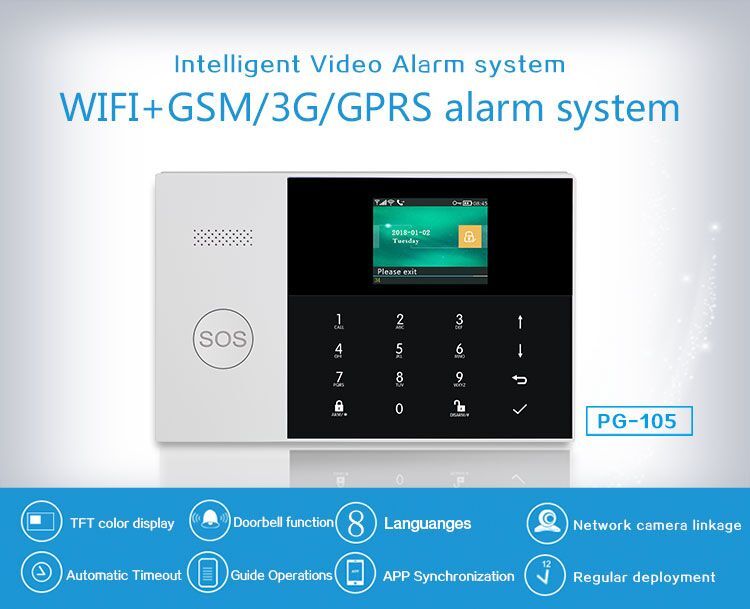 REMOTE-CONTROLLED ALAM SYSTEM