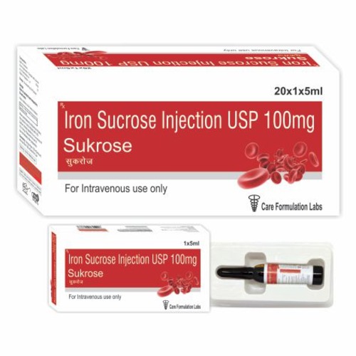 Ferric Hydroxide Complex With Suckrose,Elemental Iron 20 Mg Injection - Physical Form: Liquid