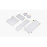 Led Panel Light - Polycarbonate, Standard Size, Warm White 3000k, 220-440 Volt Input Voltage | Ideal For Industrial Spaces, Square Shape