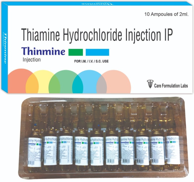 Thiamine Hydrochloride Ip 100Mg Chlorbutol Ip 0.35% W/V (As Preservative) Water For Injection - Physical Form: Liquid