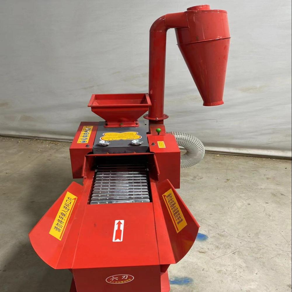 Chaff Cutter Machine - Color: Silver