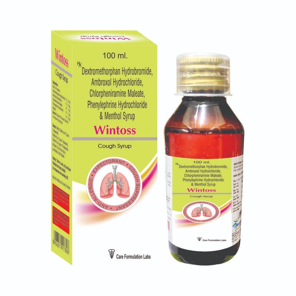 Dextr o methorphan Hydrobromide 10 MG +Ambroxol Hydrochloride IP 15mg + Chlorpheniramine Maleate IP 2 mg + Phenylephrine Hydrochloride IP 5mg , Menthol IP 1.5 mg Suspension