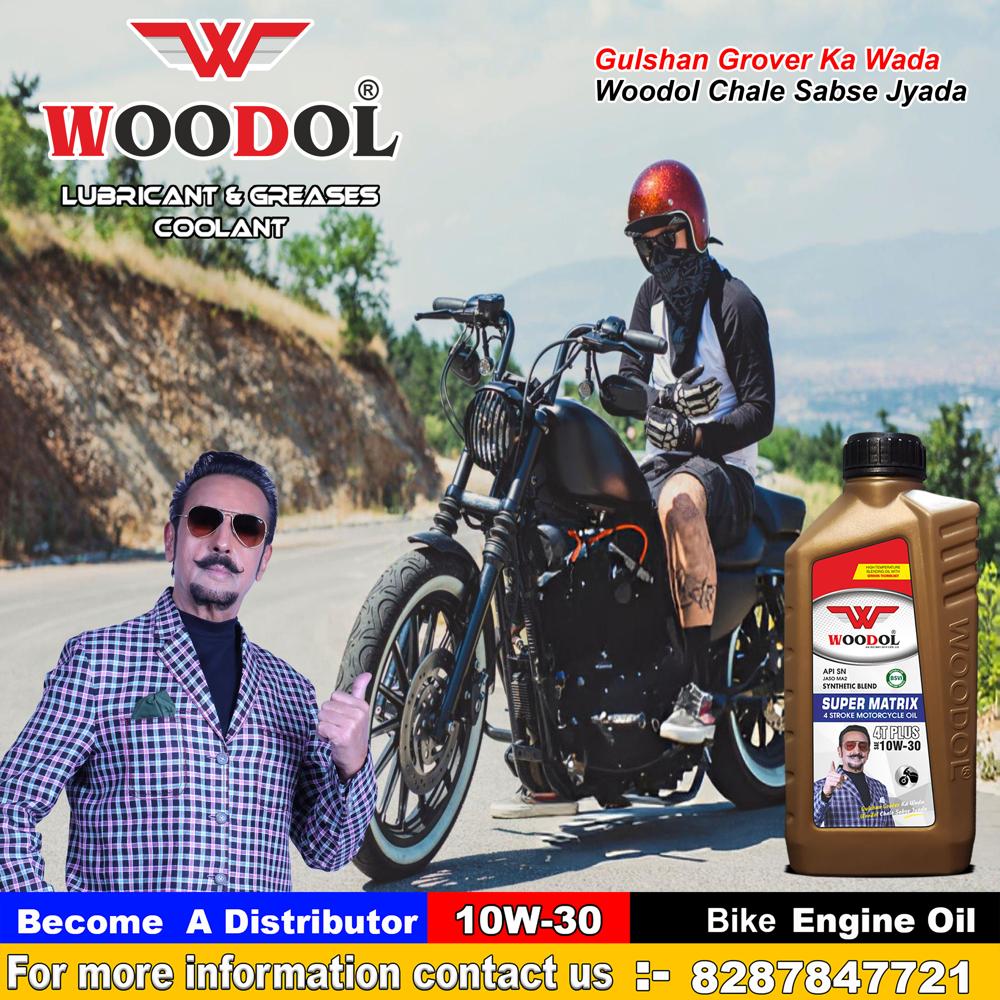 4t Bike Engine Oil 10w30 - Synthetic Blend | Enhanced Wear Protection For Motorcycle Longevity In Start-stop Traffic Conditions
