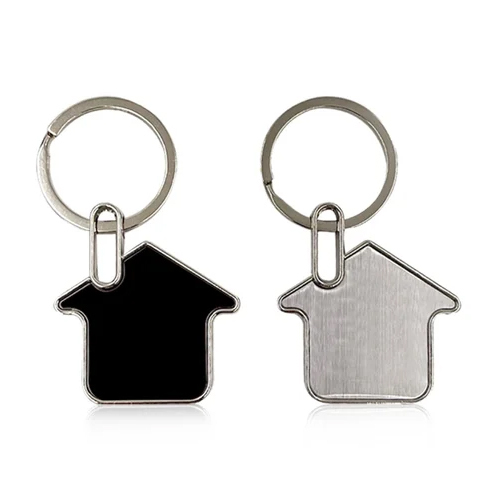 Metallic Key Chain - Color: Silver