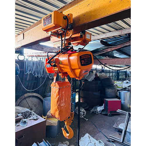 Electric Chain Hoist With Electric Trolley