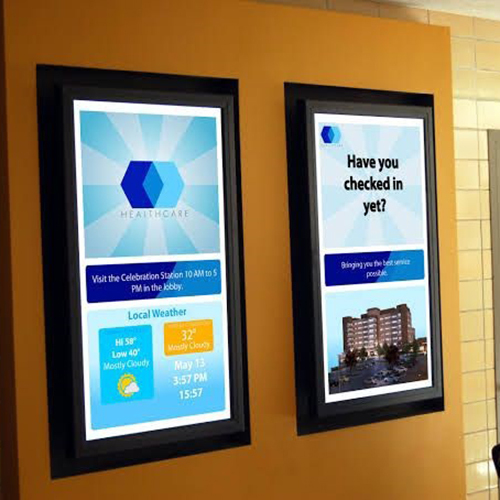 Wall Mounted Display - Size: Requirement Based