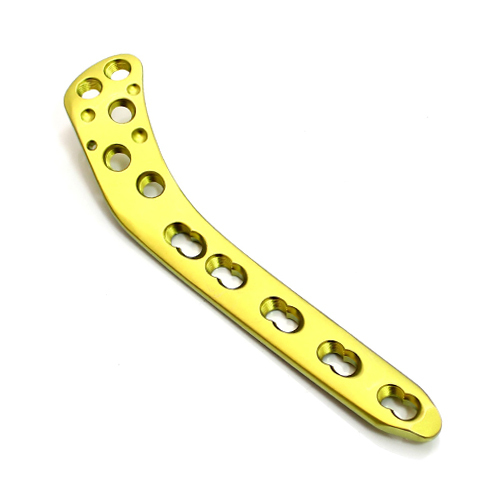 Locking Lateral Tibia Plate - Titanium, Sterile, 5mm/6.5mm Golden Screws, Hooky Shape for Hospital Use