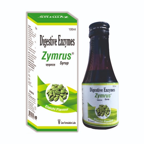 Fungal Diastase I.P. (1 1200) 50 Mg (Fungal Diastase Derived From Aspergillus Oryzae Digests Not Less Than 60 Gm Of Cooked Starch) Pepsin I.P. (1 3000) 10 Mg (Digests Not Less Than 30 Gm Of Coagulated Egg Albumen) Flavoured Syrup Base - Physical Form: Liquid