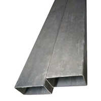 Mild Steel Rectangular Pipe - 5mm Thickness | High-Quality Material, Various Grades Available, Durable Support