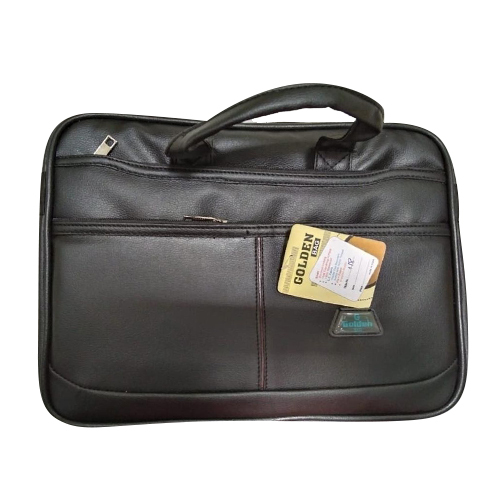 Best Quality Rexine Office Bag - Color: Black