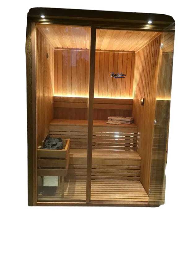 Sauna Bath - Imported Pine Wood, Customizable Design For Luxurious Relaxation