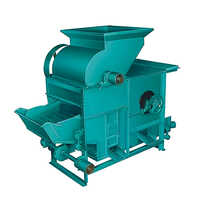 Groundnut Decorticator Machine - Mild Steel, Semi-automatic Design | 5-year Warranty, Frequency Speed Control