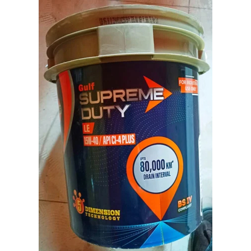 LE 15w 40 Ci4 Plus Gulf Supreme Duty Oil