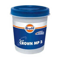 Gulf Crown Lithium Based Mp3 Grease - 20 Kilograms Bucket, Mp3 Lithium Based, Zero Ash Content, Sharp Smell, Ideal For Industrial Applications