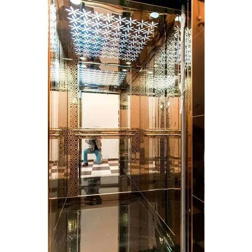 8 Person Passenger Elevator - Material: Stainless Steel