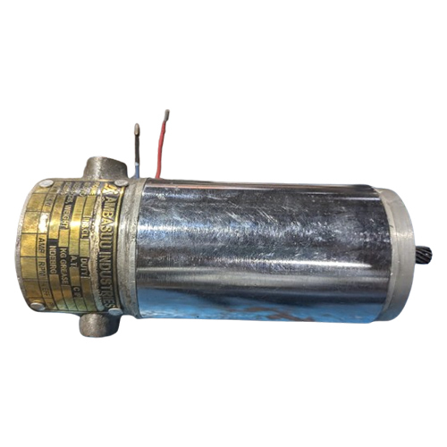 DC Motor - 24V Electric Start | Lightweight 500g, Sleek Silver Design, Warranty Included
