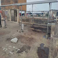 Commercial Solar Plant Foundation Structure