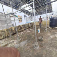 Commercial Solar Plant Foundation Structure