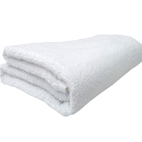 White 100 % Pure Cotton Towels - Age Group: Children