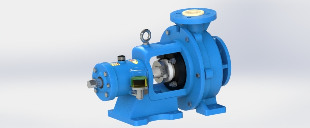 Pvdf Injection Molded Centrifugal Pumps - Flow Rate: Upto 200 Ma /Hr