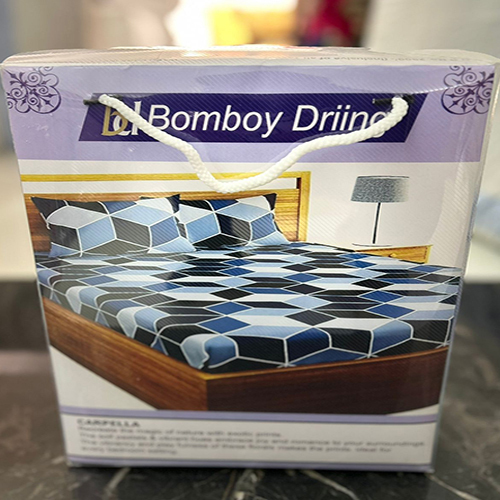 Bombay Driing 3 Pcs Bedsheet Set - Color: Different Available