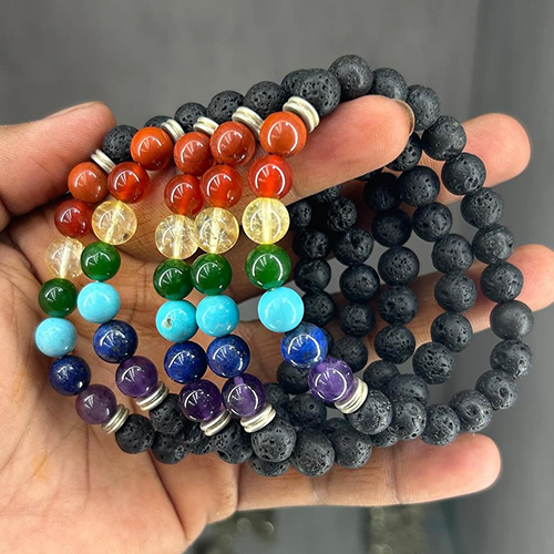 Lava 7 Chakra Bracelet - Gender: Women