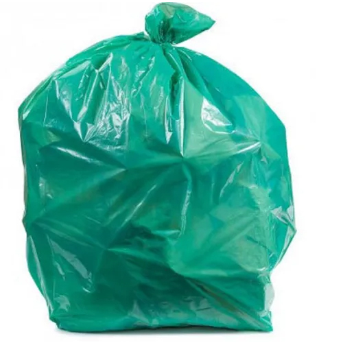 Biodegradable Plastic Bag - Color: Green