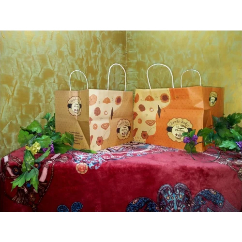 Kraft Paper Carry Bags