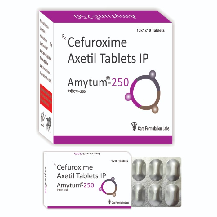 Cefuroxime Axetil  250mg TABLET