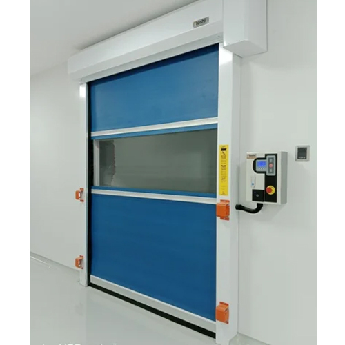 Industrial High Speed Door - Color: White