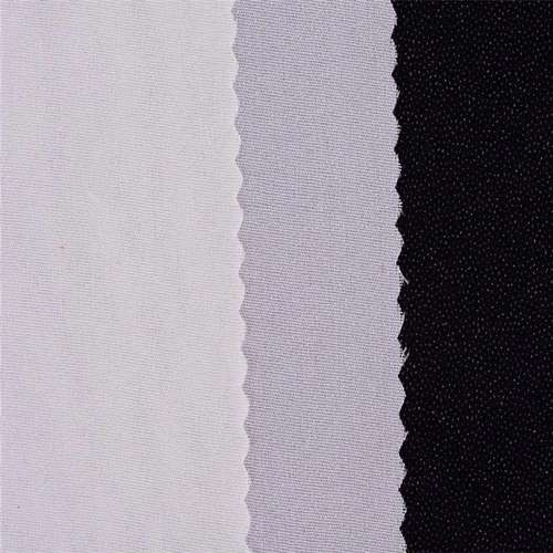 Polyester Coated Interlining Fusible Fabric - Color: Multi Color