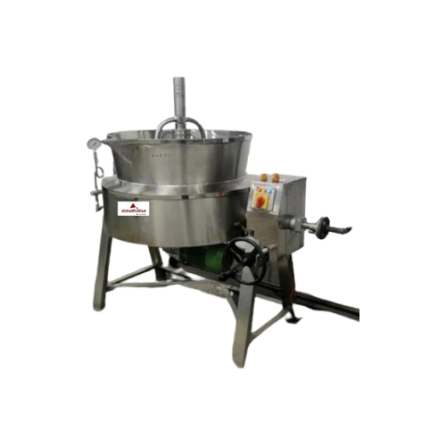 Steam Jacketed Mini Mawa Machine - Color: Silver