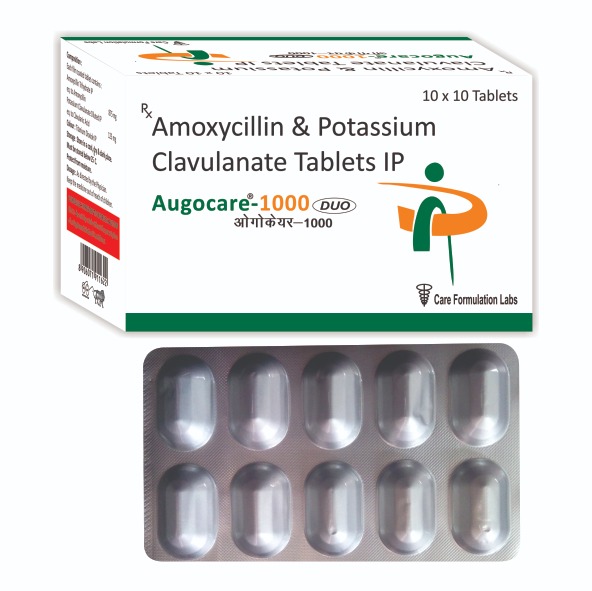 Amoxycillin 875 Mg Potassium Clavulanate Diluted  Clavulanic Acid 125 Mg Tablet - Grade: Pharma