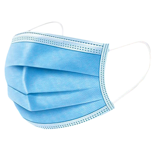 Disposable Face Mask - Polypropylene Material, Customizable Size, Blue Color | Ultimate Protection for All Ages