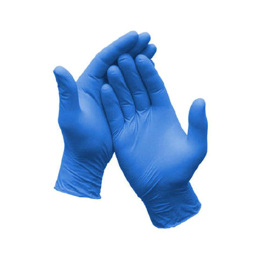 Nitrile Gloves - Color: Blue