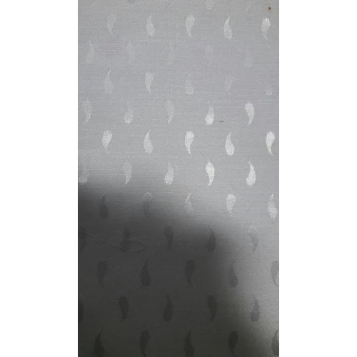 Designer Jacquard Shirting Fabric - Premium Quality Jacquard Material, Customizable Sizes, Elegant White Color, Washable Textured Print, Multiple Uses