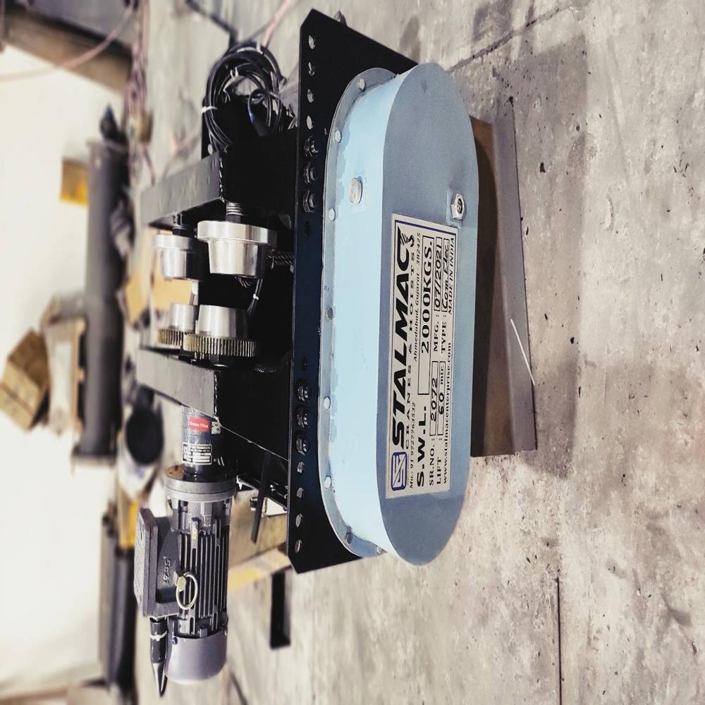 Flameproof Wire Hoist - Capacity: 3 Ton Ton