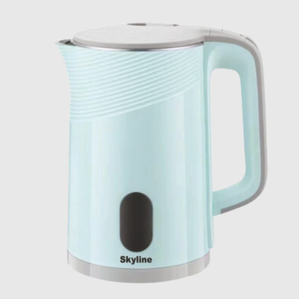 Skyline 1500W 1.8L Double Wall Electric Kettle Fast Boiling, Safe & Efficient