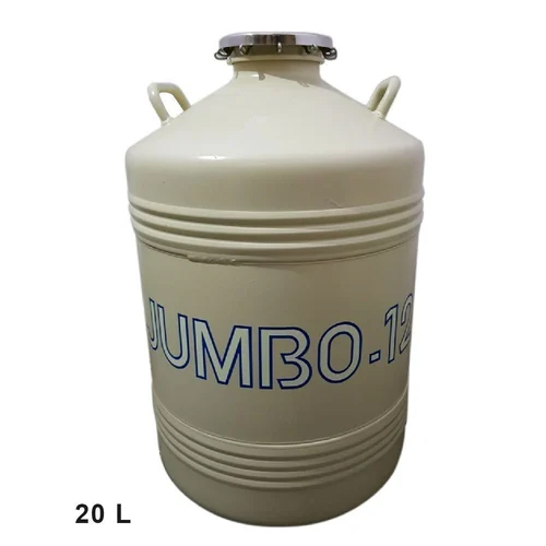 Jumbo-12 Liquid Nitrogen Empty Container - Application: Store Cow Semen