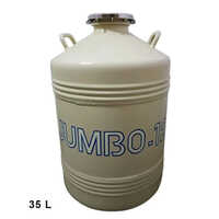 35l Liquid Nitrogen Empty Container - Color: White