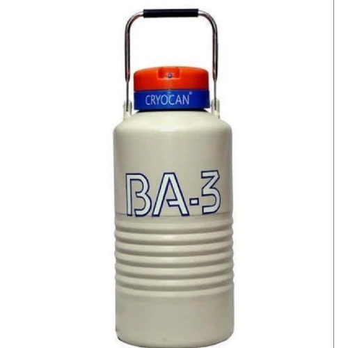 Cryocans Liquid Nitrogen Container - Color: White