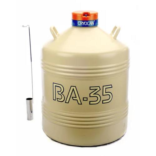 Liquid Nitrogen Container Ba 35 - Color: White