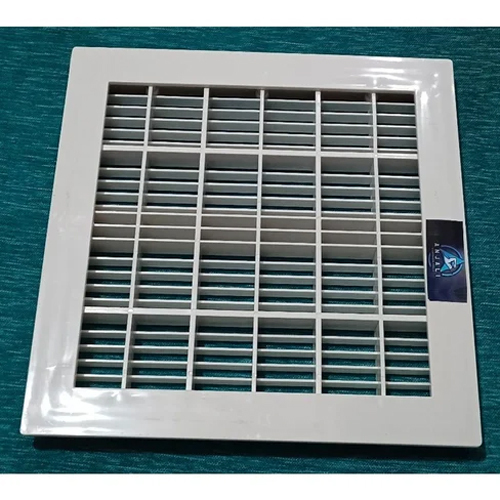 Square Pool Drain Plate - Color: White