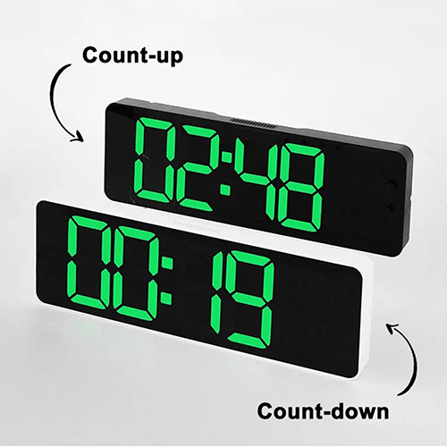 Digital Clock With Temperature