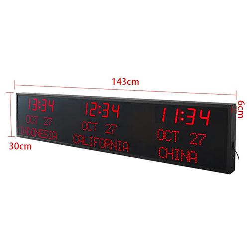 Digital Clock With Humidity