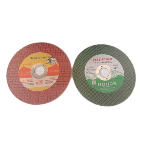 5 Inch Abrasive Cutting Wheels - Metal Material, 5 Inch Size, Multi-Color Design | Manual Operation, Round Shape for Grinding & Cutting Metal
