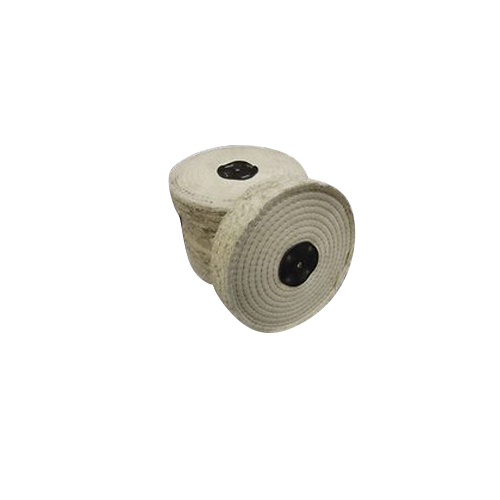 White Abrasive Cloth Mops - Durable Metal Material, Different Sizes | Ideal for Delicate Surfaces, Effective Dirt Removal